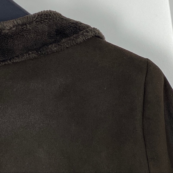 Kenneth Cole New York medium faux suede/fur coat - Picture 8 of 8